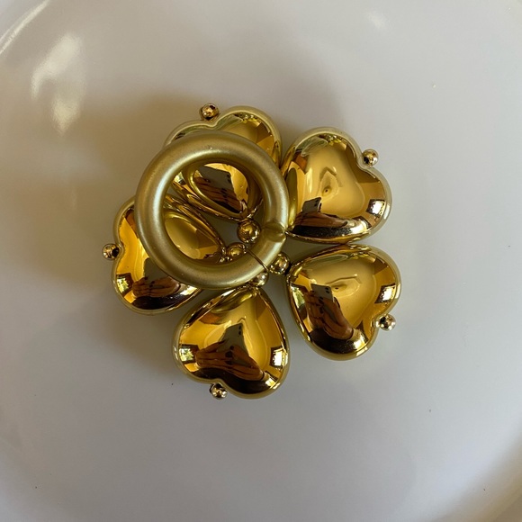 ❤️ Set of 6 unique handmade heart shaped beaded napkin holders napkin rings - Picture 5 of 8